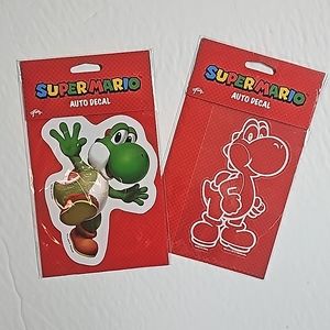 Set of 2 Yoshi Car Decals